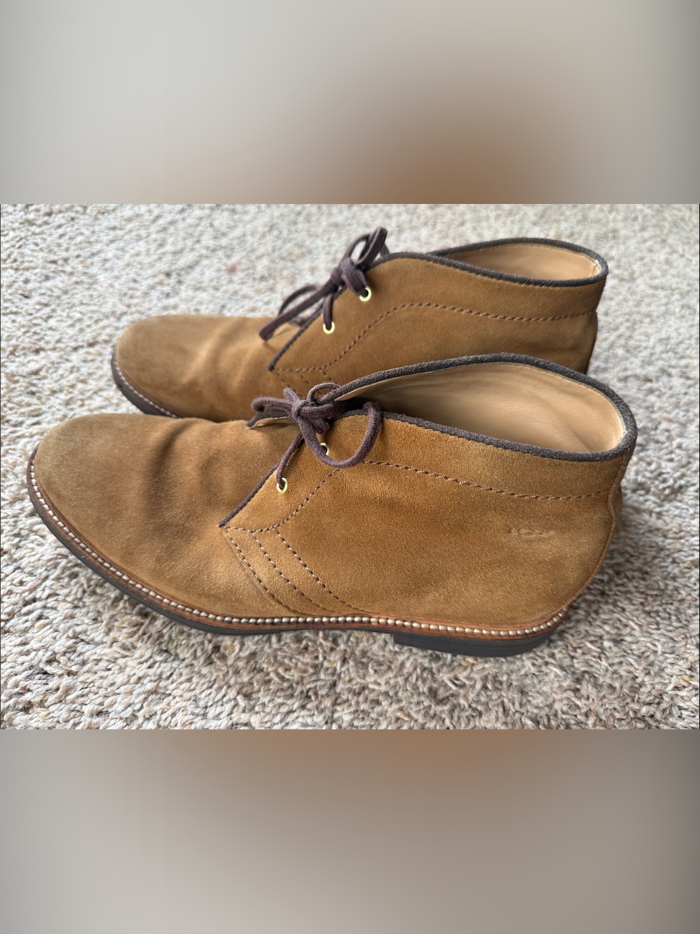 UGG Men's Tan Suede Chukka Boots